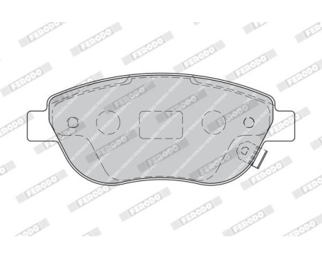 Brake Pad Set, disc brake PREMIER ECO FRICTION FDB1919 Ferodo, Image 4