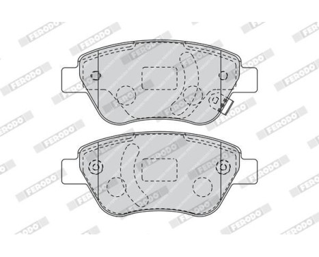 Brake Pad Set, disc brake PREMIER ECO FRICTION FDB1920 Ferodo, Image 4