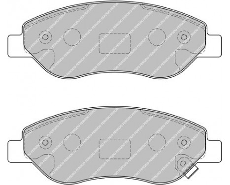 Brake Pad Set, disc brake PREMIER ECO FRICTION FDB1921 Ferodo, Image 2