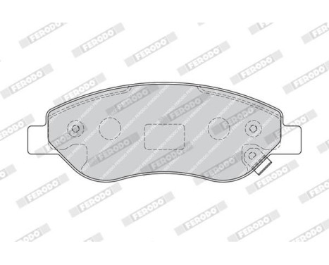 Brake Pad Set, disc brake PREMIER ECO FRICTION FDB1921 Ferodo, Image 4