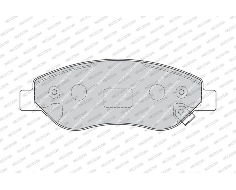 Brake Pad Set, disc brake PREMIER ECO FRICTION FDB1921 Ferodo, Image 4