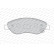 Brake Pad Set, disc brake PREMIER ECO FRICTION FDB1921 Ferodo, Thumbnail 4