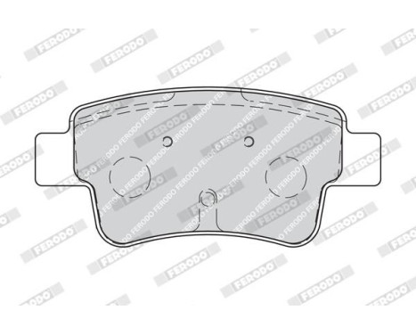 Brake Pad Set, disc brake PREMIER ECO FRICTION FDB1922 Ferodo, Image 4