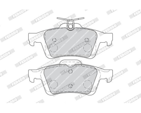 Brake Pad Set, disc brake PREMIER ECO FRICTION FDB1931 Ferodo, Image 3