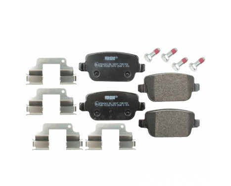 Brake Pad Set, disc brake PREMIER ECO FRICTION FDB1932 Ferodo