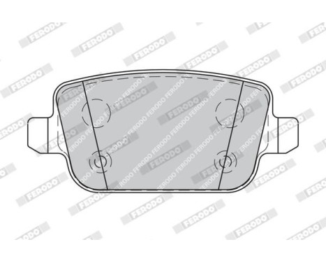 Brake Pad Set, disc brake PREMIER ECO FRICTION FDB1932 Ferodo, Image 3