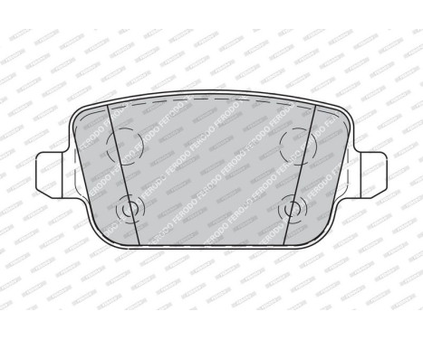 Brake Pad Set, disc brake PREMIER ECO FRICTION FDB1932 Ferodo, Image 3
