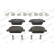 Brake Pad Set, disc brake PREMIER ECO FRICTION FDB1933 Ferodo, Thumbnail 3