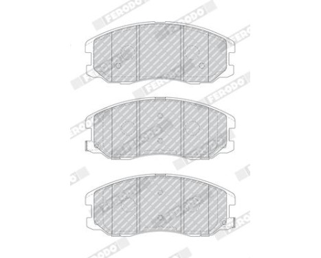 Brake Pad Set, disc brake PREMIER ECO FRICTION FDB1934 Ferodo, Image 3