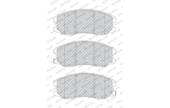 Brake Pad Set, disc brake PREMIER ECO FRICTION FDB1934 Ferodo, Image 3