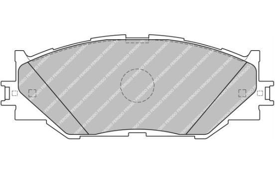 Brake Pad Set, disc brake PREMIER ECO FRICTION FDB1936 Ferodo, Image 2