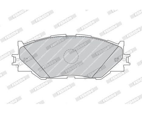 Brake Pad Set, disc brake PREMIER ECO FRICTION FDB1936 Ferodo, Image 4