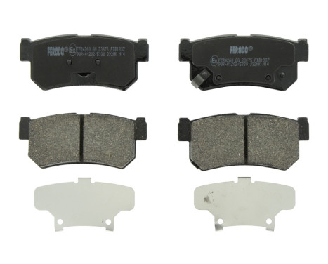 Brake Pad Set, disc brake PREMIER ECO FRICTION FDB1937 Ferodo