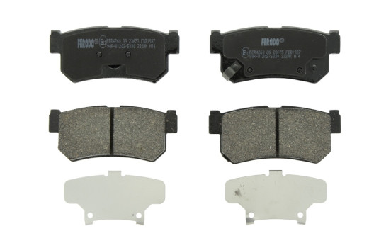 Brake Pad Set, disc brake PREMIER ECO FRICTION FDB1937 Ferodo