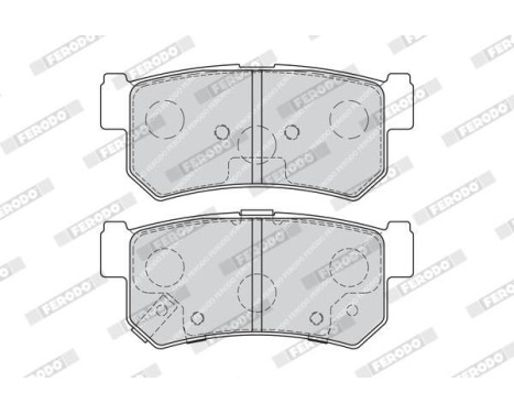Brake Pad Set, disc brake PREMIER ECO FRICTION FDB1937 Ferodo, Image 3