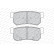 Brake Pad Set, disc brake PREMIER ECO FRICTION FDB1937 Ferodo, Thumbnail 3
