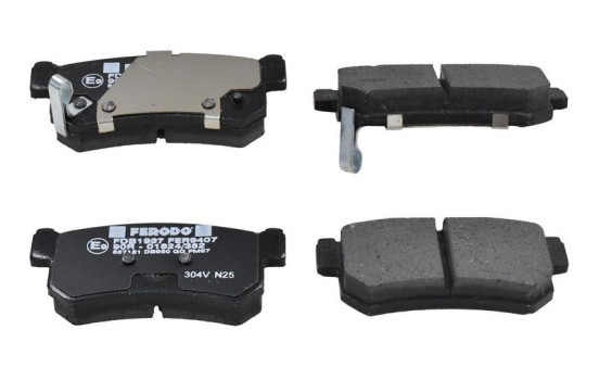 Brake Pad Set, disc brake PREMIER ECO FRICTION FDB1937 Ferodo, Image 4
