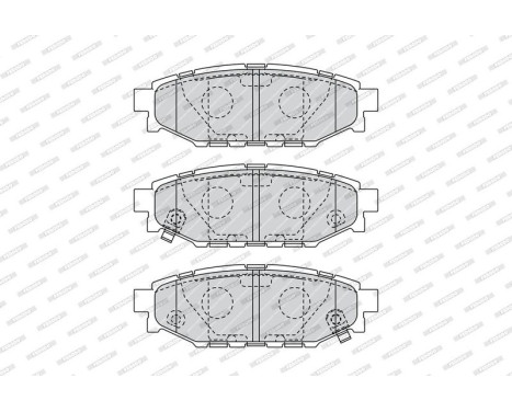 Brake Pad Set, disc brake PREMIER ECO FRICTION FDB1947 Ferodo, Image 4