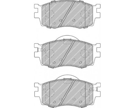 Brake Pad Set, disc brake PREMIER ECO FRICTION FDB1955 Ferodo, Image 2