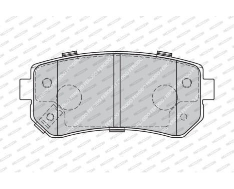 Brake Pad Set, disc brake PREMIER ECO FRICTION FDB1956 Ferodo, Image 4