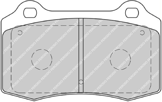 Brake Pad Set, disc brake PREMIER ECO FRICTION FDB1957 Ferodo, Image 2