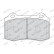 Brake Pad Set, disc brake PREMIER ECO FRICTION FDB1957 Ferodo, Thumbnail 4