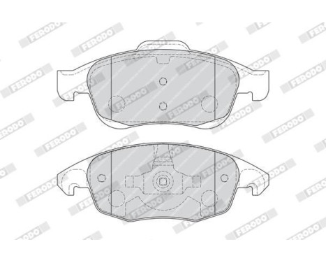 Brake Pad Set, disc brake PREMIER ECO FRICTION FDB1971 Ferodo, Image 3