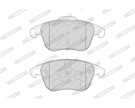Brake Pad Set, disc brake PREMIER ECO FRICTION FDB1972 Ferodo, Image 4