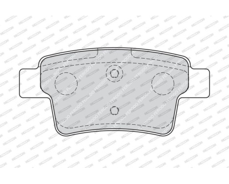 Brake Pad Set, disc brake PREMIER ECO FRICTION FDB1973 Ferodo, Image 4
