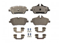 Brake Pad Set, disc brake PREMIER ECO FRICTION FDB1974 Ferodo