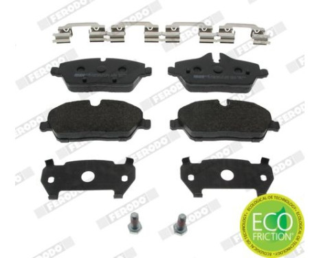 Brake Pad Set, disc brake PREMIER ECO FRICTION FDB1974 Ferodo, Image 3