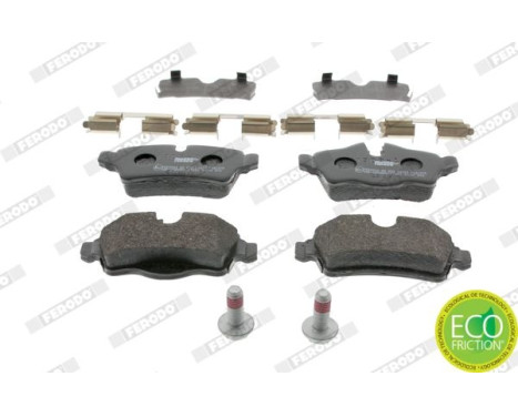 Brake Pad Set, disc brake PREMIER ECO FRICTION FDB1975 Ferodo, Image 3