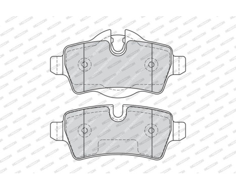 Brake Pad Set, disc brake PREMIER ECO FRICTION FDB1975 Ferodo, Image 3