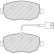 Brake Pad Set, disc brake PREMIER ECO FRICTION FDB1976 Ferodo