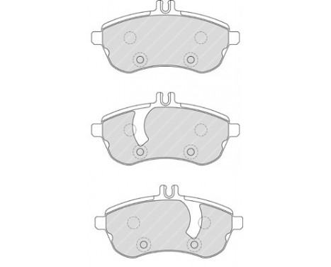 Brake Pad Set, disc brake PREMIER ECO FRICTION FDB1978 Ferodo, Image 2