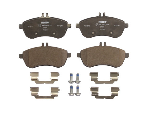 Brake Pad Set, disc brake PREMIER ECO FRICTION FDB1978 Ferodo