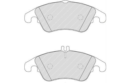 Brake Pad Set, disc brake PREMIER ECO FRICTION FDB1979 Ferodo, Image 2