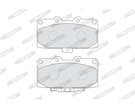 Brake Pad Set, disc brake PREMIER ECO FRICTION FDB1982 Ferodo, Image 4