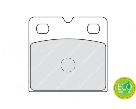 Brake Pad Set, disc brake PREMIER ECO FRICTION FDB1983 Ferodo, Image 2