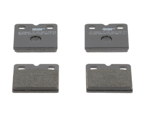 Brake Pad Set, disc brake PREMIER ECO FRICTION FDB1983 Ferodo, Image 2