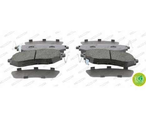 Brake Pad Set, disc brake PREMIER ECO FRICTION FDB1984 Ferodo, Image 2