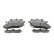 Brake Pad Set, disc brake PREMIER ECO FRICTION FDB1984 Ferodo, Thumbnail 2