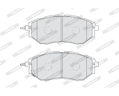 Brake Pad Set, disc brake PREMIER ECO FRICTION FDB1984 Ferodo, Image 3