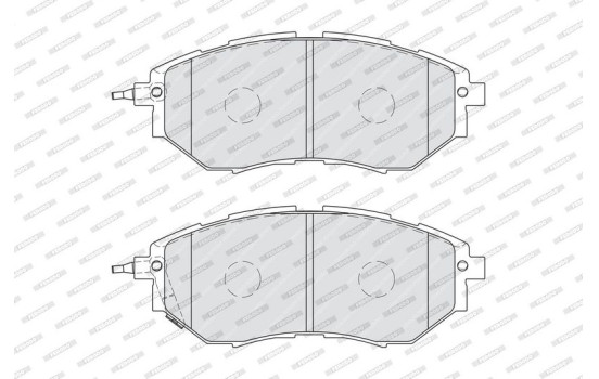 Brake Pad Set, disc brake PREMIER ECO FRICTION FDB1984 Ferodo, Image 3