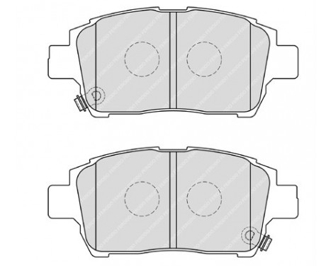 Brake Pad Set, disc brake PREMIER ECO FRICTION FDB1985 Ferodo, Image 2