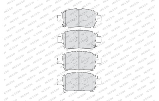 Brake Pad Set, disc brake PREMIER ECO FRICTION FDB1985 Ferodo, Image 4