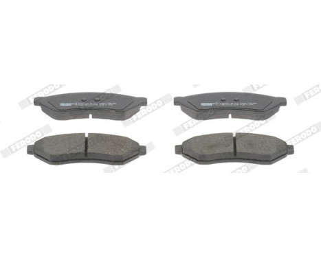 Brake Pad Set, disc brake PREMIER ECO FRICTION FDB1986 Ferodo, Image 4