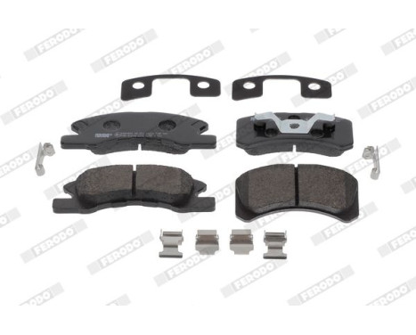 Brake Pad Set, disc brake PREMIER ECO FRICTION FDB1988 Ferodo, Image 2