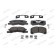 Brake Pad Set, disc brake PREMIER ECO FRICTION FDB1988 Ferodo, Thumbnail 2