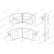 Brake Pad Set, disc brake PREMIER ECO FRICTION FDB1988 Ferodo, Thumbnail 3